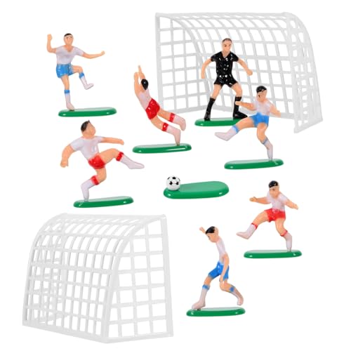 Mipcase 1Satz Fußballmannschaft Figuren Kuchendekoration Kreative Tortendeko für Fußballtorten mit Spielern und Schiedsrichter für Feiern und Partys Mipcase 1Satz Fußballmannschaft Figuren Kuchendekoration Kreative Tortendeko für Fußballtorten mit Spielern und Schiedsrichter für Feiern und Partys von Mipcase