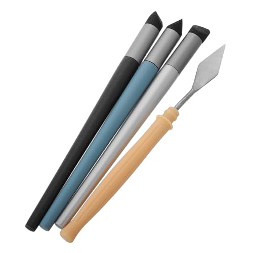 Mipcase 1Satz Ölpastell Mischstift Pinsel und Scraper für Künstlerbedarf für Weiche Übergänge und Mischtechniken Leicht und Tragbar Langlebig Mipcase 1Satz Ölpastell Mischstift Pinsel und Scraper für Künstlerbedarf für Weiche Übergänge und Mischtechniken Leicht und Tragbar Langlebig von Mipcase