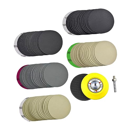 Mipcase 1Satz Schleifpapier Nass und Schleifpapier für Möbel und Oberflächen Haken und Schlaufen Rückseite Mipcase 1Satz Schleifpapier Nass und Schleifpapier für Möbel und Oberflächen Haken und Schlaufen Rückseite von Mipcase