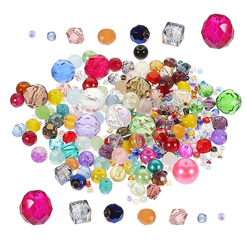 Mipcase 1Tasche DIY Glasperlen Lose Perlen für Schmuckherstellung Armbänder Ohrringe Halsketten Handyketten Langlebig und Glatt für Bastelprojekte von Mipcase