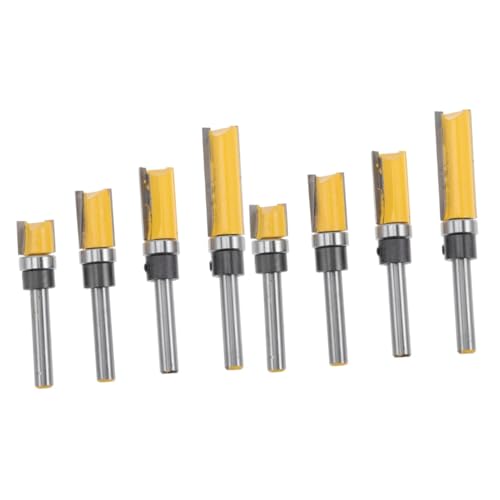 Mipcase 2 Sätze Furnierfräser Bündigfräser Trimmfräser Fräser Kantenfräser Holzbearbeitungswerkzeug Trimmfräser Holzbearbeitung Trimmnutfräser Trimmfräser Edelstahl Mipcase 2 Sätze Furnierfräser Bündigfräser Trimmfräser Fräser Kantenfräser Holzbearbeitungswerkzeug Trimmfräser Holzbearbeitung Trimmnutfräser Trimmfräser Edelstahl von Mipcase