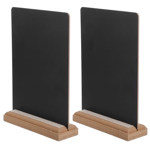 Mipcase 2 Stück Mini-Tafel Tafelmenü Tafelschilder Tischplatte Kreidebrett Kreidetafel Staffelei Zeichen Kreidetafelständer Menütafel für Restaurant Mini -Tafel Holz Black Mipcase 2 Stück Mini-Tafel Tafelmenü Tafelschilder Tischplatte Kreidebrett Kreidetafel Staffelei Zeichen Kreidetafelständer Menütafel für Restaurant Mini -Tafel Holz Black von Mipcase