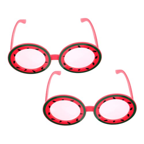 Mipcase 2 Stück Wassermelonengläser Strand retro funky tropische sonnenbrille Wassermelonen-Sonnenbrille sommer brille Neuartige Partybrille Partyzubehör Kostümbrille Stk Mipcase 2 Stück Wassermelonengläser Strand retro funky tropische sonnenbrille Wassermelonen-Sonnenbrille sommer brille Neuartige Partybrille Partyzubehör Kostümbrille Stk von Mipcase