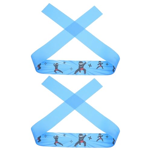 Mipcase 2 Stücke Schal Sushi-koch-bandana Küche Kochen Kostümparty Küchenkostümausrüstung Sport Stirnband Kochen Stirnbänder Sportkoch-bandana Kochkostümparty Kochkopfbedeckung Polyester von Mipcase