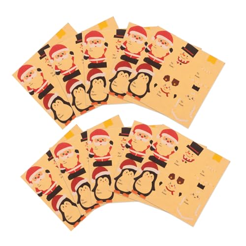 Mipcase 20 Blatt Selbstklebende Weihnachtsanhänger aus Hochwertigem Papier Leicht Beschreibbare Geschenkaufkleber für Persönliche Geschenke Vielseitige Dekoetiketten für Karten Umschläge Mipcase 20 Blatt Selbstklebende Weihnachtsanhänger aus Hochwertigem Papier Leicht Beschreibbare Geschenkaufkleber für Persönliche Geschenke Vielseitige Dekoetiketten für Karten Umschläge von Mipcase