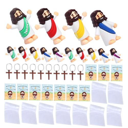 Mipcase 20 Stück Puppenanhänger Halloween kleine Figuren Puppendekorationen zu Ostern für die Sommerparty Miniatur-Halloween-Figur Mini- Eisenkette Mipcase 20 Stück Puppenanhänger Halloween kleine Figuren Puppendekorationen zu Ostern für die Sommerparty Miniatur-Halloween-Figur Mini- Eisenkette von Mipcase