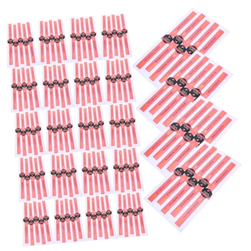 Mipcase 200 Stück Selbstklebende Backetiketten für Keks und Kuchenverpackung Dekorative Versiegelungsaufkleber mit Robusten Kanten Stilvolle Handmade Lebensmittelverpackungssticker Rosa Mipcase 200 Stück Selbstklebende Backetiketten für Keks und Kuchenverpackung Dekorative Versiegelungsaufkleber mit Robusten Kanten Stilvolle Handmade Lebensmittelverpackungssticker Rosa von Mipcase