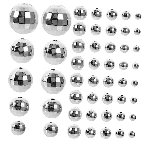 Mipcase 200Stücke Disco Ball Perlen Facettierte Glasperlen für DIY Schmuckherstellung Armbänder und Ohrringe Bastelbedarf für Projekte Mipcase 200Stücke Disco Ball Perlen Facettierte Glasperlen für DIY Schmuckherstellung Armbänder und Ohrringe Bastelbedarf für Projekte von Mipcase