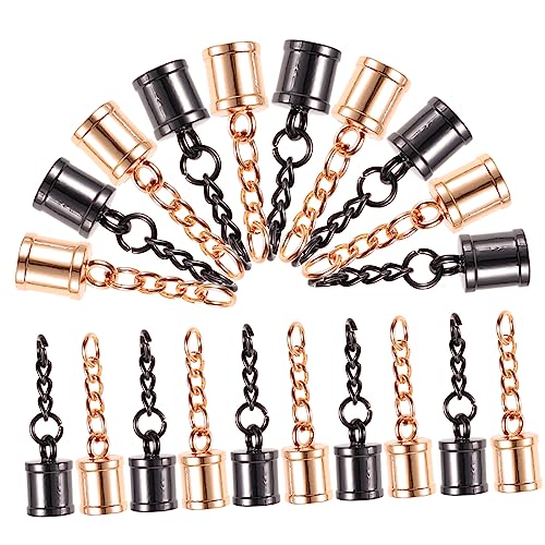 Mipcase 20Stücke Quasten Endkappen für DIY Schmuck Langlebige Quastenverbindungen für Armbänder und Einfach zu Befestigen Rostfrei Mipcase 20Stücke Quasten Endkappen für DIY Schmuck Langlebige Quastenverbindungen für Armbänder und Einfach zu Befestigen Rostfrei von Mipcase