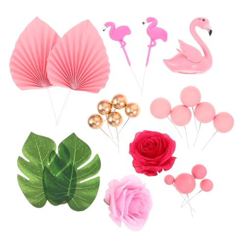 Mipcase 23 Stück Tropische Geburtstagsfeierdekorationen Tropischer Kuchendeckel Hawaii-geburtstagsdekoration Hawaii-geburtstagstorte Topper Luau Dekorationen Rosa Schaum Mipcase 23 Stück Tropische Geburtstagsfeierdekorationen Tropischer Kuchendeckel Hawaii-geburtstagsdekoration Hawaii-geburtstagstorte Topper Luau Dekorationen Rosa Schaum von Mipcase