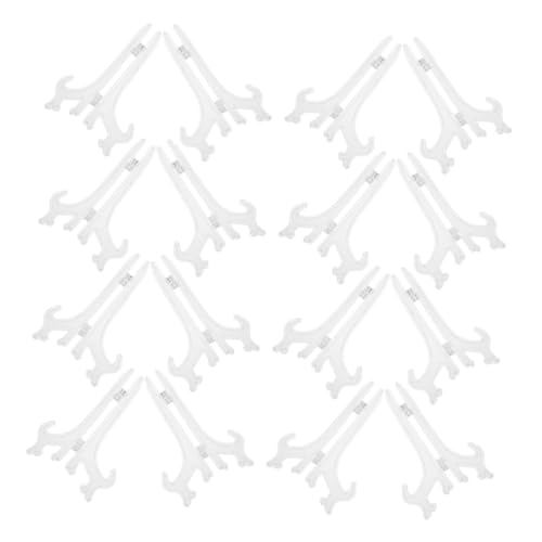 Mipcase 24 Stück Transparente Staffelei Fotoständer Bilderrahmen Stehen Bildständer Staffelei Plattenständer Bildhalter Für Den Schreibtisch Tisch-bilderständer P.s von Mipcase