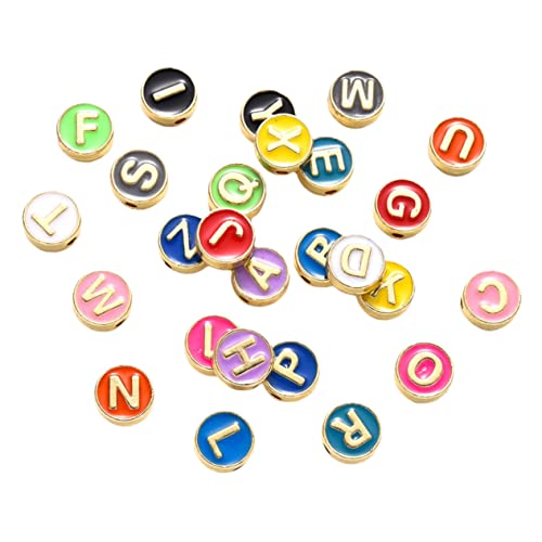 Mipcase 26Stücke Alphabetperlen Buchstabenperlen Legierung für DIY Schmuckprojekte Armbänder und Mehr Einfach zu Verwenden Mipcase 26Stücke Alphabetperlen Buchstabenperlen Legierung für DIY Schmuckprojekte Armbänder und Mehr Einfach zu Verwenden von Mipcase