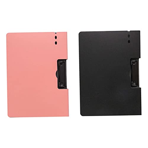 Mipcase 2Stücke Notizblock Ordner Dokumentenordner mit Clip Langlebiges Schreibbrett für Büro Schule und Zuhause für Organisation von Unterlagen und Notizen Mipcase 2Stücke Notizblock Ordner Dokumentenordner mit Clip Langlebiges Schreibbrett für Büro Schule und Zuhause für Organisation von Unterlagen und Notizen von Mipcase