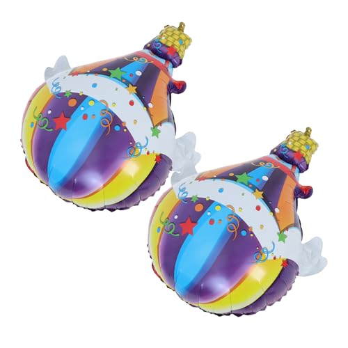 Mipcase 2pcs Heißluftballon Aluminium Film Ballon Hochzeits Geburtstagsfeier Dekorationen World Travel - Babyparty Party Vorräte Mipcase 2pcs Heißluftballon Aluminium Film Ballon Hochzeits Geburtstagsfeier Dekorationen World Travel - Babyparty Party Vorräte von Mipcase