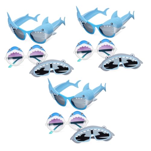 Mipcase 3 Sätze Hai-brille Geformt Zubehör Für Strandpartys Lustige Brille Für Erwachsene Spaßbrille Für Party Partybrille Hai Partygeschenke Sommerparty-brille Haigläser Pvc 3 Paar * 3 Mipcase 3 Sätze Hai-brille Geformt Zubehör Für Strandpartys Lustige Brille Für Erwachsene Spaßbrille Für Party Partybrille Hai Partygeschenke Sommerparty-brille Haigläser Pvc 3 Paar * 3 von Mipcase