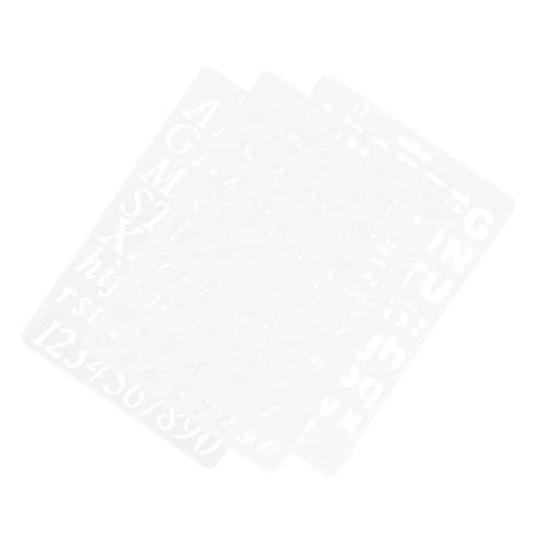 Mipcase 3 Stück Malvorlagen Schablonen Teilig Wiederverwendbare Buchstaben Zahlen Schablone aus Robustem Material für DIY Bastelprojekte Scrapbooking und Wandgestaltung Mipcase 3 Stück Malvorlagen Schablonen Teilig Wiederverwendbare Buchstaben Zahlen Schablone aus Robustem Material für DIY Bastelprojekte Scrapbooking und Wandgestaltung von Mipcase