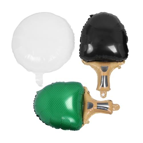 Mipcase 3 Stück Teiliges Sportballon Tischtennis Paddle Folienballons für Sportparty Dekoration Geburtstagsfeier Foto Requisiten für Sportfans Mipcase 3 Stück Teiliges Sportballon Tischtennis Paddle Folienballons für Sportparty Dekoration Geburtstagsfeier Foto Requisiten für Sportfans von Mipcase