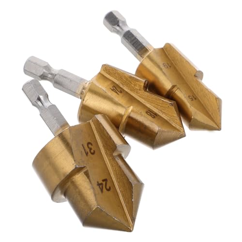 Mipcase 3 Stücke Ppr Heben Stufen Bohrer Ersatz Praktische Mehrzweck Lager Stahl 20/25/32mm Sechskantschaft Ppr Reiben Bohrer Set von Mipcase