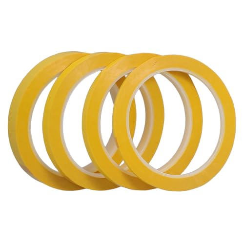 Mipcase 4 Rollen Klebeband Schüttgut Maler Handwerk Markieren Isolierung Sammelalbum Position Streifen Automobil Statisch Reparatur Hitzebeständig Maske Yellow Das Haustier Mipcase 4 Rollen Klebeband Schüttgut Maler Handwerk Markieren Isolierung Sammelalbum Position Streifen Automobil Statisch Reparatur Hitzebeständig Maske Yellow Das Haustier von Mipcase