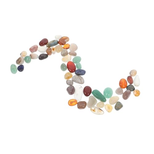 Mipcase 40 Stück Teiliges Set Polierte Achatsteine Farbenfrohe Kristallsteine für Schatzsuche DIY Dekoration Sicher Kinderfreundlich Eleganter Schmuckstein für Vasen und Aquarium Mipcase 40 Stück Teiliges Set Polierte Achatsteine Farbenfrohe Kristallsteine für Schatzsuche DIY Dekoration Sicher Kinderfreundlich Eleganter Schmuckstein für Vasen und Aquarium von Mipcase
