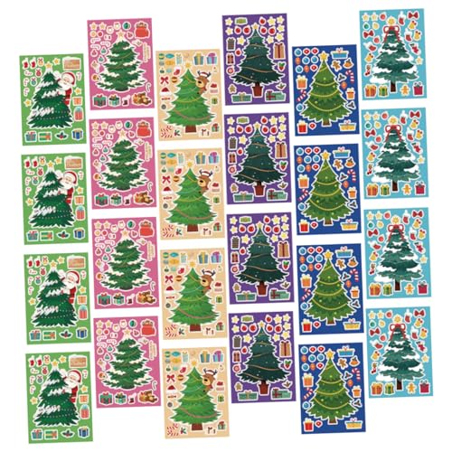 Mipcase 48 Stück Teiliges Weihnachtsbaum Sticker Selbstklebend Langlebig und Farbecht DIY Weihnachtsdeko für Fenster Türen und Schaufenster Festliche Weihnachtsmotive für Stimmungsvolle Mipcase 48 Stück Teiliges Weihnachtsbaum Sticker Selbstklebend Langlebig und Farbecht DIY Weihnachtsdeko für Fenster Türen und Schaufenster Festliche Weihnachtsmotive für Stimmungsvolle von Mipcase
