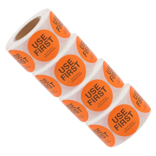 Mipcase 4Rollen Use First Aufkleber für Inventarverwaltung Selbstklebende Küchenetiketten für Restaurant und Lebensmittelservice Langlebig Mipcase 4Rollen Use First Aufkleber für Inventarverwaltung Selbstklebende Küchenetiketten für Restaurant und Lebensmittelservice Langlebig von Mipcase