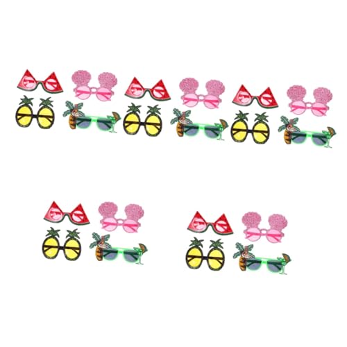 Mipcase 5 Sätze Partybrille Luau Partydekorationen Tropische Sonnenbrille Luau-party-sonnenbrille Partyzubehör Zum Thema Strand Foto -requisiten Lustige Brille Stk 4 Stück * 5 Mipcase 5 Sätze Partybrille Luau Partydekorationen Tropische Sonnenbrille Luau-party-sonnenbrille Partyzubehör Zum Thema Strand Foto -requisiten Lustige Brille Stk 4 Stück * 5 von Mipcase