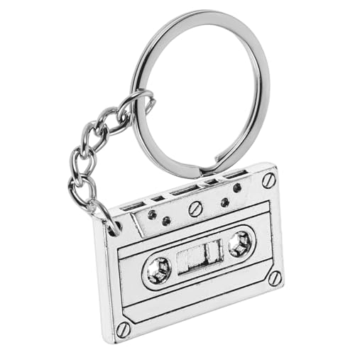 Mipcase 5 Stück Nationaler Trend-Schlüsselanhänger Thema 80er-Jahre-Party-Schlüsselanhänger Vintage Keychain -Anhänger Schlüsselbund Retro-Anhänger für Mädchen Schmuck Zinklegierung Silber Mipcase 5 Stück Nationaler Trend-Schlüsselanhänger Thema 80er-Jahre-Party-Schlüsselanhänger Vintage Keychain -Anhänger Schlüsselbund Retro-Anhänger für Mädchen Schmuck Zinklegierung Silber von Mipcase