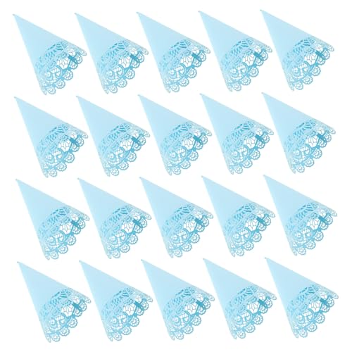 Mipcase 50 Stück Hochzeit Konfettihalter Papierkegel mit Filigranem Spitzenmuster Tragbare Kleine Blumenstraußhalter für Bunte Konfetti für Hochzeiten Geburtstagsfeiern und Jubiläen Mipcase 50 Stück Hochzeit Konfettihalter Papierkegel mit Filigranem Spitzenmuster Tragbare Kleine Blumenstraußhalter für Bunte Konfetti für Hochzeiten Geburtstagsfeiern und Jubiläen von Mipcase