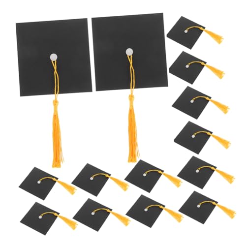 Mipcase 50Er Set Doktorhut Süßigkeiten Dekoration Tafelaufsätze Für Tische Abschluss Requisiten Abschluss Kucheneinlage Abschlussparty Dekorationen Abschlussbedarf Schwarzes Papier Mipcase 50Er Set Doktorhut Süßigkeiten Dekoration Tafelaufsätze Für Tische Abschluss Requisiten Abschluss Kucheneinlage Abschlussparty Dekorationen Abschlussbedarf Schwarzes Papier von Mipcase