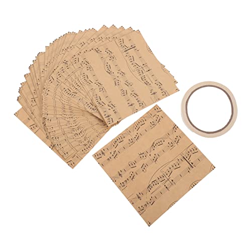 Mipcase 50Stücke Papierkegel für Lebensmittel Faltbare Papierverpackungen für Süßigkeiten Kekse und Blumen für Partys und Feiern Robuste Umweltfreundliche Kraftpapierqualität von Mipcase