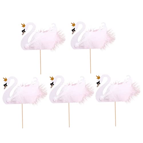 Mipcase 5Stücke Kuchen Deko Elegante Torten Topper für Geburtstagsfeiern Hochzeiten und Feiern Kreative Kuchendekoration für Muffins und Desserts Fantastische Party Vorräte Mipcase 5Stücke Kuchen Deko Elegante Torten Topper für Geburtstagsfeiern Hochzeiten und Feiern Kreative Kuchendekoration für Muffins und Desserts Fantastische Party Vorräte von Mipcase