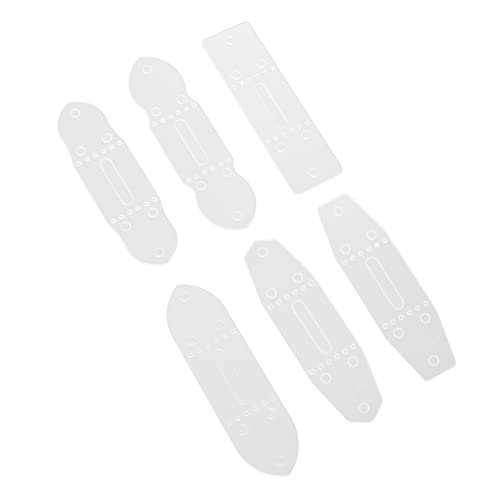 Mipcase 6 Stück Gürtelschnalle Gürtellochmacher Gürtel Vorlage Locher Lochmatrize für Gürtelclip Gürtellochschablone Lochschablone für Gürtelclip PVC Mipcase 6 Stück Gürtelschnalle Gürtellochmacher Gürtel Vorlage Locher Lochmatrize für Gürtelclip Gürtellochschablone Lochschablone für Gürtelclip PVC von Mipcase