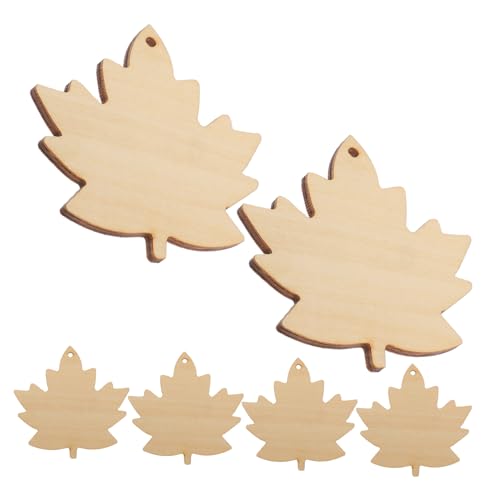 Mipcase 6 Stück Teiliges Ahornblatt Holzanhänger Naturbelassene Unvollendete Holzscheiben mit Geschliffenen Kanten Vielseitig für DIY Bastelarbeiten Herbst und Thanksgiving Dekoration Mipcase 6 Stück Teiliges Ahornblatt Holzanhänger Naturbelassene Unvollendete Holzscheiben mit Geschliffenen Kanten Vielseitig für DIY Bastelarbeiten Herbst und Thanksgiving Dekoration von Mipcase