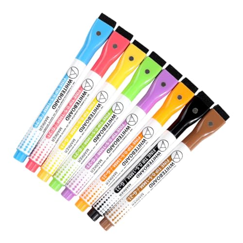 Mipcase 8Stücke Magnetische Abwischbare Whiteboard Marker Verschiedenen für Schule Büro und Zuhause Praktischen Einsatzmöglichkeiten für Kreative Mipcase 8Stücke Magnetische Abwischbare Whiteboard Marker Verschiedenen für Schule Büro und Zuhause Praktischen Einsatzmöglichkeiten für Kreative von Mipcase