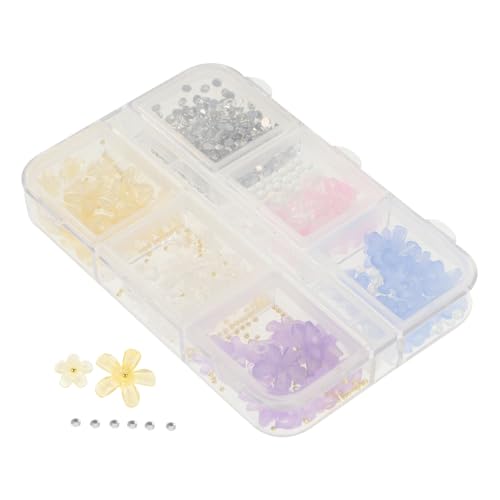 Mipcase Charms Dekoration Nageljuwelen für DIY Nageldesign Vielseitige Blumenornamente für Nägel Handyhüllen und Grußkarten Langlebiges Zubehör Mipcase Charms Dekoration Nageljuwelen für DIY Nageldesign Vielseitige Blumenornamente für Nägel Handyhüllen und Grußkarten Langlebiges Zubehör von Mipcase