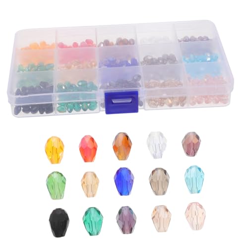 Mipcase DIY Schmuckperlen Wassertröpfchen Glasperlen Farben Dekorative Bastelperlen für Armbänder und Handwerksprojekte Mipcase DIY Schmuckperlen Wassertröpfchen Glasperlen Farben Dekorative Bastelperlen für Armbänder und Handwerksprojekte von Mipcase
