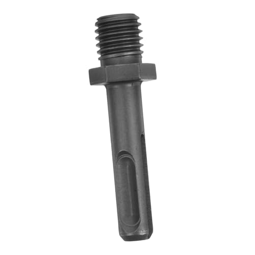 Mipcase Elektrischer Hammertreiber Umrüststecker Ersatz Bohrhammer Robuste Erdung Holzbearbeitung Schlüsselgriff Aufsatzwerkzeug Bohreradapter Treiber Bohrer Grauer Stahl von Mipcase