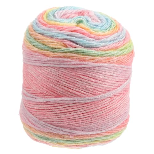 Mipcase Farbverlauf Baumwollgarn zum Stricken und Häkeln Mitteldickes Flexibles Garn für DIY Pullover Schals Mützen und Dekorative Accessoires Langlebig und Angenehm für Kleidung von Mipcase