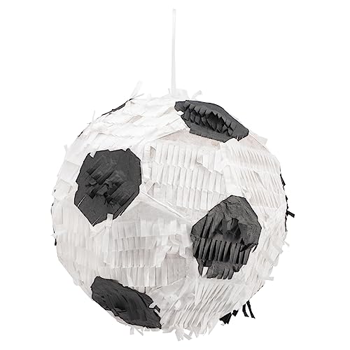 Mipcase Fußball Pinata für Sportparty für Kindergeburtstag Dekoration für Feste und Feiern Leuchtendes Design für Bleibende Erinnerungen von Mipcase