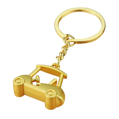 Mipcase Golfwagenschlüssel Golf Schlüsselanhänger Schlüssel Organizer Halter Golfwagen Anhänger Schlüsselanhänger Unisex Golfwagen Schlüsselanhänger Golfwagen Schlüsselanhänger von Mipcase