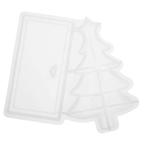 Mipcase Große Silikonform Weihnachtsbaumform Flexibel Langlebig für DIY Epoxidharz Schmuck Baumornament Weihnachtsdeko Basteln Tischdekoration von Mipcase
