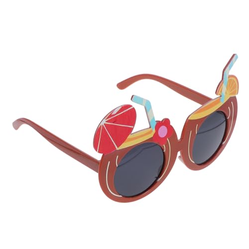 Mipcase Hawaii Brille Lustige Hawaii Strandparty Lustige Alberne Party Lustige Brille Hawaii Party von Mipcase
