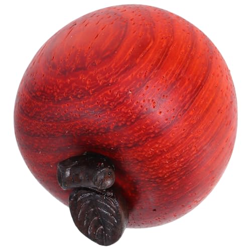 Mipcase Holzschnitzerei Kleiner Apfel hölzerne Früchte Holzfiguren als Hochzeitsgeschenk realistische falsche Früchte Briefbeschwerer zu Weihnachten Obstausschnitte Rotes Sandelholz Mipcase Holzschnitzerei Kleiner Apfel hölzerne Früchte Holzfiguren als Hochzeitsgeschenk realistische falsche Früchte Briefbeschwerer zu Weihnachten Obstausschnitte Rotes Sandelholz von Mipcase