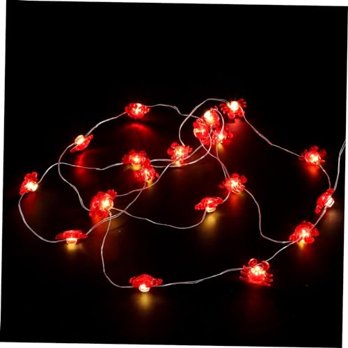Mipcase LED Krabben Lichterkette Kupferdraht Romantische Dekoration Innenbereich Kreative Meeresbewohner Lampe von Mipcase