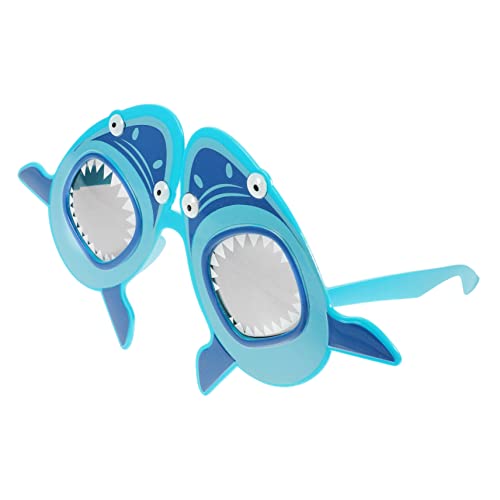 Mipcase Lustige Hai Sonnenbrille für Partys Kreative Hawaiianische Brille aus Strapazierfähigem Einzigartige Party Requisite für Erwachsene für Luau Feiern Mipcase Lustige Hai Sonnenbrille für Partys Kreative Hawaiianische Brille aus Strapazierfähigem Einzigartige Party Requisite für Erwachsene für Luau Feiern von Mipcase