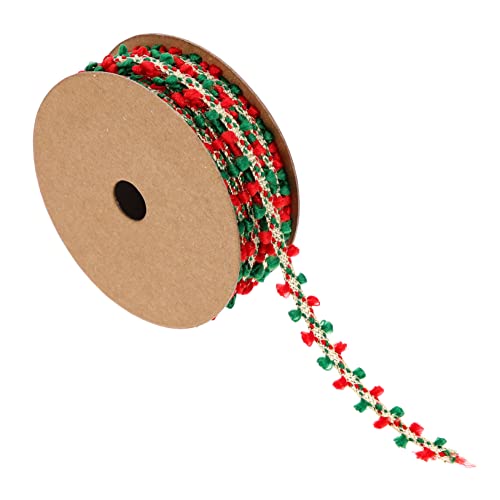 Mipcase Multi Funktion Geschenkband mit Bunten Pompons Dekoratives Haarband und Geschenkverpackungsband für DIY Schleifen Basteln und Festliche Dekoration Mipcase Multi Funktion Geschenkband mit Bunten Pompons Dekoratives Haarband und Geschenkverpackungsband für DIY Schleifen Basteln und Festliche Dekoration von Mipcase