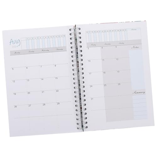 Mipcase Notizbuch Kalender Wochenplaner mit Spiralbindung Langlebiges Papier Stilvoller Hardcover Schutz Leichtes Büro und Terminkalender Notizblock für Tägliche Planung und To Do Listen Mipcase Notizbuch Kalender Wochenplaner mit Spiralbindung Langlebiges Papier Stilvoller Hardcover Schutz Leichtes Büro und Terminkalender Notizblock für Tägliche Planung und To Do Listen von Mipcase