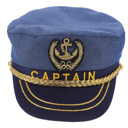 Mipcase Partyhut Matrosenmütze Matrosenhut Matrosenzubehör Bootskapitän Hut Bootsmützen für Männer Seemannshut Accessoires für Matrosenkostüme Captain Hut Polyester Mipcase Partyhut Matrosenmütze Matrosenhut Matrosenzubehör Bootskapitän Hut Bootsmützen für Männer Seemannshut Accessoires für Matrosenkostüme Captain Hut Polyester von Mipcase
