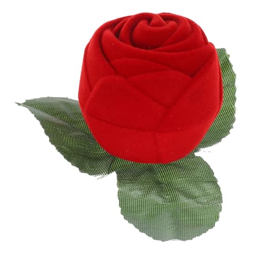 Mipcase Rote Rosen Ringbox für Verlobungsringe Kleine Schmuckschatulle mit Kratzschutz Hochzeitsgeschenkschachtel Vielseitig für Anträge Hochzeit und Alltagsschmuck Geeignet Mipcase Rote Rosen Ringbox für Verlobungsringe Kleine Schmuckschatulle mit Kratzschutz Hochzeitsgeschenkschachtel Vielseitig für Anträge Hochzeit und Alltagsschmuck Geeignet von Mipcase